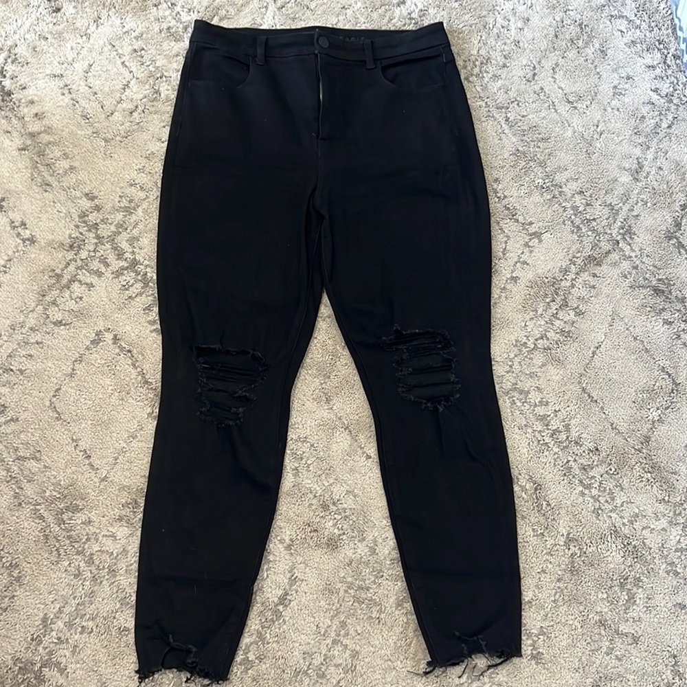 AE Dream Ripped Curvy Super High-Waisted Jegging